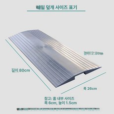무취 고무 문턱 경사로 휠체어 계단 슬로프 진입판 넓은 바퀴, 트랙 커버 플레이트, 1개