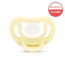 더블하트 쪽쪽이 소프트버디 스윗드림 실리콘, S, 굿모닝레몬, 1개