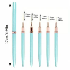 LULAA 네일 아트 라이너 브러쉬 페인팅 디테일 드로잉 및 긴 선 얇은 파인, 1개