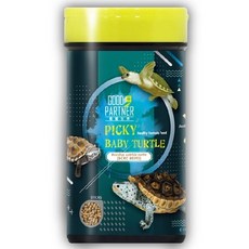 金金水族 烏龜飼料 挑嘴龜幼龜長條狀飼料, 1個, HTG134  (175g)