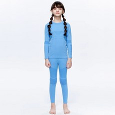 아동 스키 속건복 전문 땀 배출 속옷 여아 등산 압축복 남아 라이딩 세트