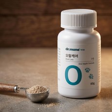 NEW 닥터뮨 오랄케어 고양이 강아지 입냄새 치석 구강관리 60g, 1개, 구강/치석관리
