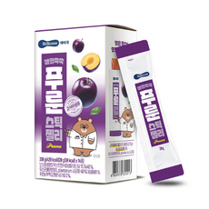 베베쿡 매일쑥쑥 스틱 젤리 20g x 14p, 280g, 4개, 푸룬