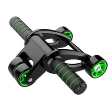 ab 슬라이드 휠 접이식 롤러 운동 롤 아웃 휠 복근 기구 트레이닝 휴대용 바퀴형 운동용 스마트 다용도, 단품