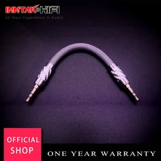 1Pcs HiFi 3.5mm ~ 스테레오 AUX 오디오 케이블 헤드폰 앰프 MP3 TV 0.1m-10m NO1127, 01 Style 1, 05 10cm
