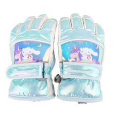 산리오 시나모롤 아동스키장갑 어린이 초등 키즈 방한 눈썰매 스노우보드 생활방수 겨울 패딩 두꺼운 따뜻한 겨울용 손가락 장갑 조카 크리스마스 선물