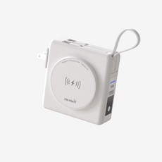 【勁祥科技】POLYBATT 22W多合一快充行動電源KP-SUPER 7 10000mAh, 白色