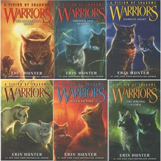 영어원서 Warriors 워리어스 시리즈6 A Vision of Shadows전 6권세트