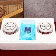 더젓갈 HACCP 인증 젓갈 2종세트, 1세트