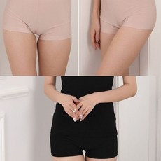 무지 2부 숏 즈로즈 속바지 인견 쿨 부드러운감촉의 쾌적한느낌 비침방지 이너팬츠