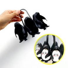계란 삶기 고정 틀 달걀 찜기 홀더 거치대 트레이 핸들 보관 바구니 반숙 완숙 펭귄 랙, 1