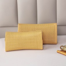 여름 대나무 시원한 베개 목침 경추 거북목 통풍 배개 벼개 일자목 배게, 라일라 대형