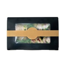 레스토랑웨어 RW 베이스 12 인치 포장 부착 벨리 100 일회용 개의 자체 밴드 밴드, Kraft, 1 12 inches x 1.5 inches