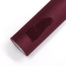 원단 스웨이드 접착식 벨벳 인조가죽 가구 자동차 수리 패치 공예용, 마사 레드 20x30cm