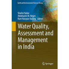 (영문도서) Water Quality Assessment and Management in India Hardcover, Springer, English, 9783030956868