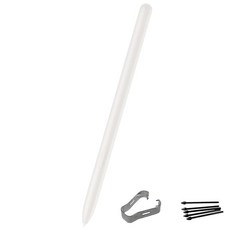 갤럭시 탭 S10 울트라 S 펜 삼성 S10+용 스타일러스 펜 교체 울트라/S10 플러스 모든 버전 블루투스 없음+무료 팁 5개 (베이지), Beige