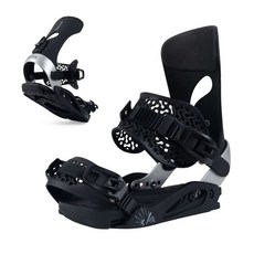 스노우보드 고정기 남녀공용 단판 스키보드 신발 탈부착 고정 장비, 1개, BACCUS 블랙 전통