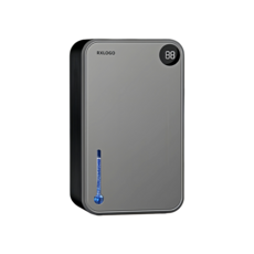 RX02-A 除濕機 2.4L 可視水箱 LED 濕度顯示, RX02灰色