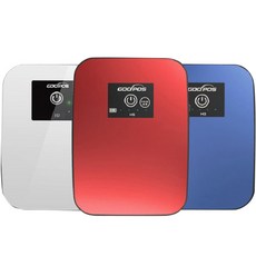 갓포스 USB 충전식 무선 휴대용 기포기, 블루, 신상품 H5, 1개