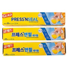 글래드 프레스앤씰 매직랩 일반형, 21.6m, 3개