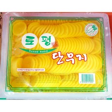 슬라이스 단무지 6kg 김밥용 대용량 절임무