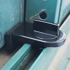 창문방범장치 창문 잠금장치 검정 잠금장치 스토퍼 창문잠금장치 열림방지 창문락 윈도우락 안전고리 창문스토퍼 창문열림방지 방범장치+커머스연구소Shop, 빠른배송