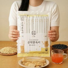 곤약쫀드기 현미맛 375g x 2팩(팩당 15입)