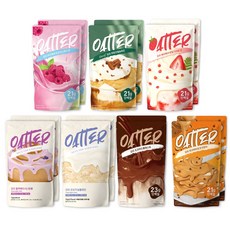 [러너팩] 오터 고단백 오버나이트오트밀 식사대용 7종, 74g, 14개