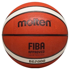 Molten BG2000 籃球 FIBA 認證 室內外適用, 1個, 7號男生球