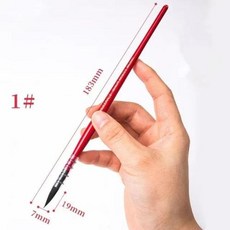 그림 용품 뾰족한 브러시 다람쥐 미술 아티스트 페인트 개 헤어 1 용품 수채화 브러시 그림, 2_2, 1개