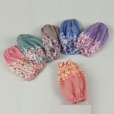 사무용 미니 소매 토시 성인 어린이 반토시 프릴 팔토시, 랜덤