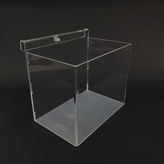 봄대디 사각 지존 부화통 아크릴 걸이식 안시 코리 코리도라스 하스타 새우 쉬림프 격리통, 1개