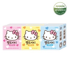 홈스웰 헬로키티 휴대용 포켓티슈, 10매입, 6개