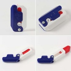 어른장난감 피젯나이프 (화이트+블루) 장난감칼 심심풀이 피젯칼 피젯미니검