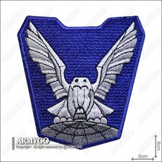 【ARMYGO】空軍官校飛行訓練指揮部空運組部隊章模型，精緻 військова модель，軍事收藏首選，重現歷史榮耀, 1個, 不車魔鬼氈