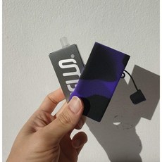 허니비 실리콘 케이스 젤로맥스 호환, 1개, 블랙앤퍼플 [JELLO MAX 호환]