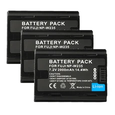 fujifilm 호환용 NP-W235 NP 배터리 Fuji X-T4 GFX 100S X-H2 50S II 2000mAh 카메라, 03 3PCS
