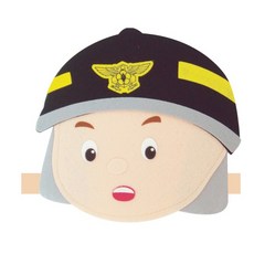 제사오스토어 역할놀이머리띠 직업 소방관 1개입 유치원 캐릭터 구연동화 문화센터
