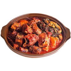 [TenTenPlus] TV홈쇼핑 히트상품 2대 맛집 명자네 코다리 조림 매콤 명태조림 시래기 5분완성 즉석식품 밀키트 코다리찜 코다리전골, 1박스, 2.65kg