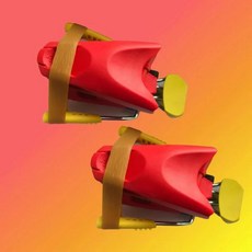 눈삽 스트랩 내구성 고정 왁싱 탄성 밴드 스키 보드용 넓은, 1개, 1. 눈갈퀴 스트랩 1쌍