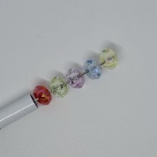 B8 볼펜꾸미기 볼꾸 동대문 꾸미기 DIY 알록달록 볼 원형 구슬 투명 크리스탈