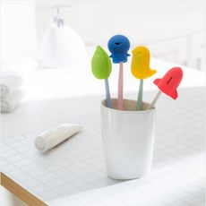 와인앤쿡 실리콘 휴대용 미니멀 칫솔캡 1개색상랜덤, 없음, 1개