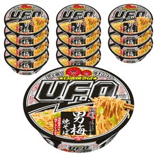 닛신 U.F.O. 진한 오토코우메 야끼소바 101g, 12개