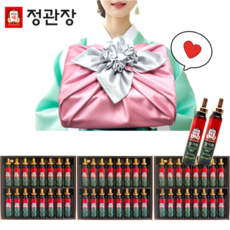 정관장 활기력 48병(16병 X 3개) 선물세트 고급 보자기 포장, 1개, 960ml