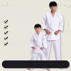 가라테 도복 훈련용 운동복 남녀공용 주짓수도복 세트