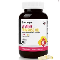 코스트코 엔젯오리진 달맞이꽃 종자유 1캡슐에 감마리놀렌산 120mg 달맞이꽃오일 1 000mg, 180정, 2개