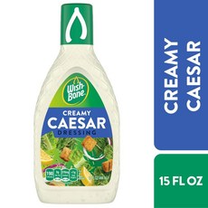 Wish-Bone Creamy Caesar Salad Dressing 위시본 크리미 시저 샐러드 드레싱, 2개, 444ml