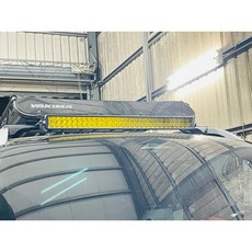 LED雙排越野長排燈 車頂燈, 1個, 300W雙排LED長排燈（黃光）