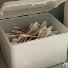 꿀이맘 피부과 면봉케이스 소형 포카통