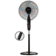 유로파크 16형 업소 거실용 스탠드형 리모컨 선풍기, EU-8916FR